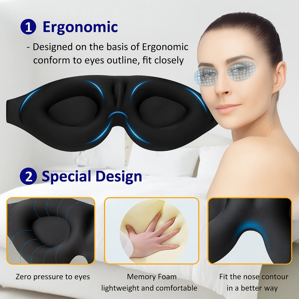 LoonaMask® 3D Sleeping Mask