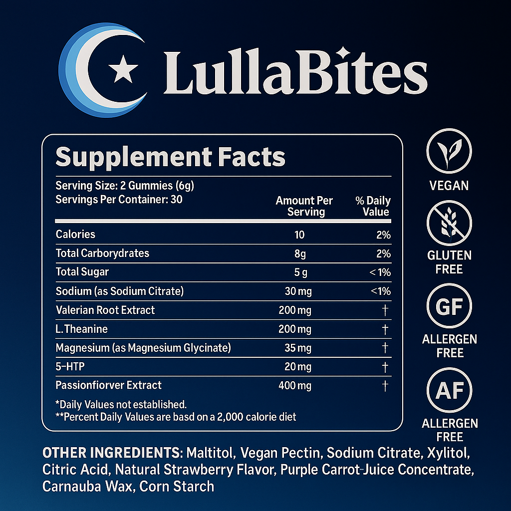 LullaBites® Sleep Gummies