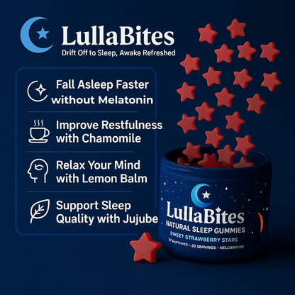 LullaBites® Natural Sleep Gummies