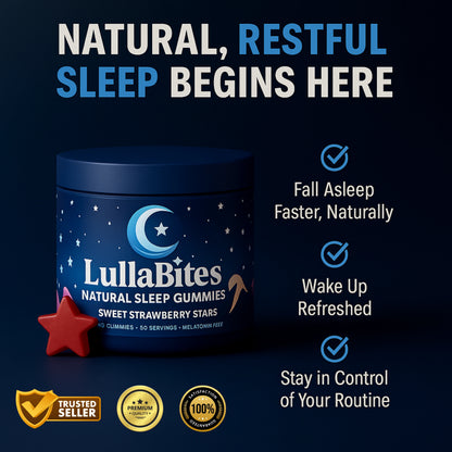 LullaBites® Natural Sleep Gummies