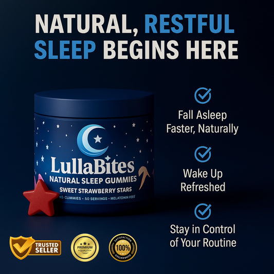 LullaBites® Natural Sleep Gummies